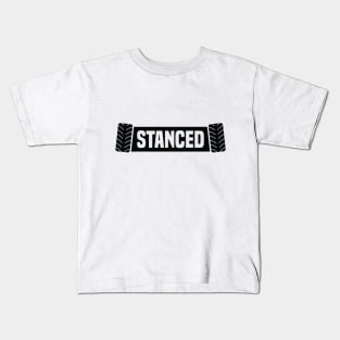 Stanced - JDM Lowered Stance Drift Car Kids T-Shirt